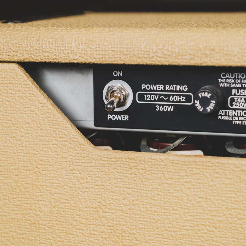 Fender 1995 Custom Shop Dual Professional Blonde Tube Combo Amplifier With Foot Switch - Used