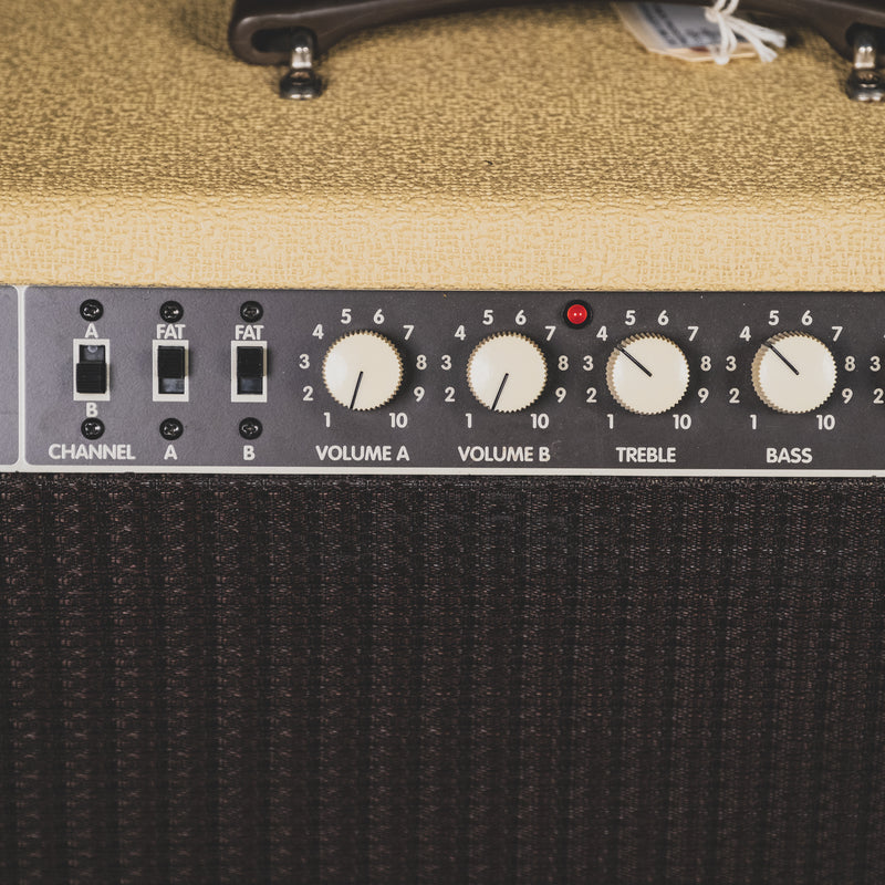 Fender 1995 Custom Shop Dual Professional Blonde Tube Combo Amplifier With Foot Switch - Used
