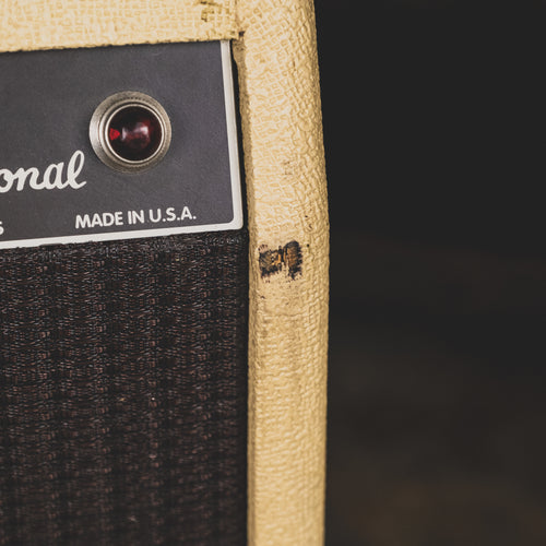 Fender 1995 Custom Shop Dual Professional Blonde Tube Combo Amplifier With Foot Switch - Used