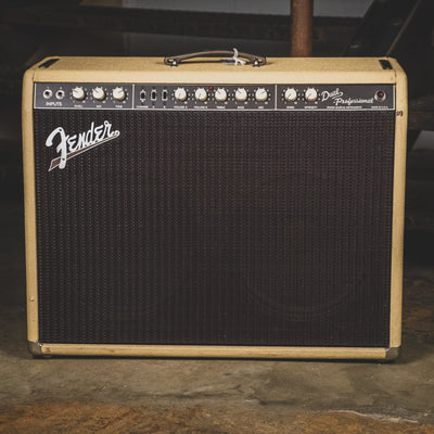 Fender 1995 Custom Shop Dual Professional Blonde Tube Combo Amplifier With Foot Switch - Used