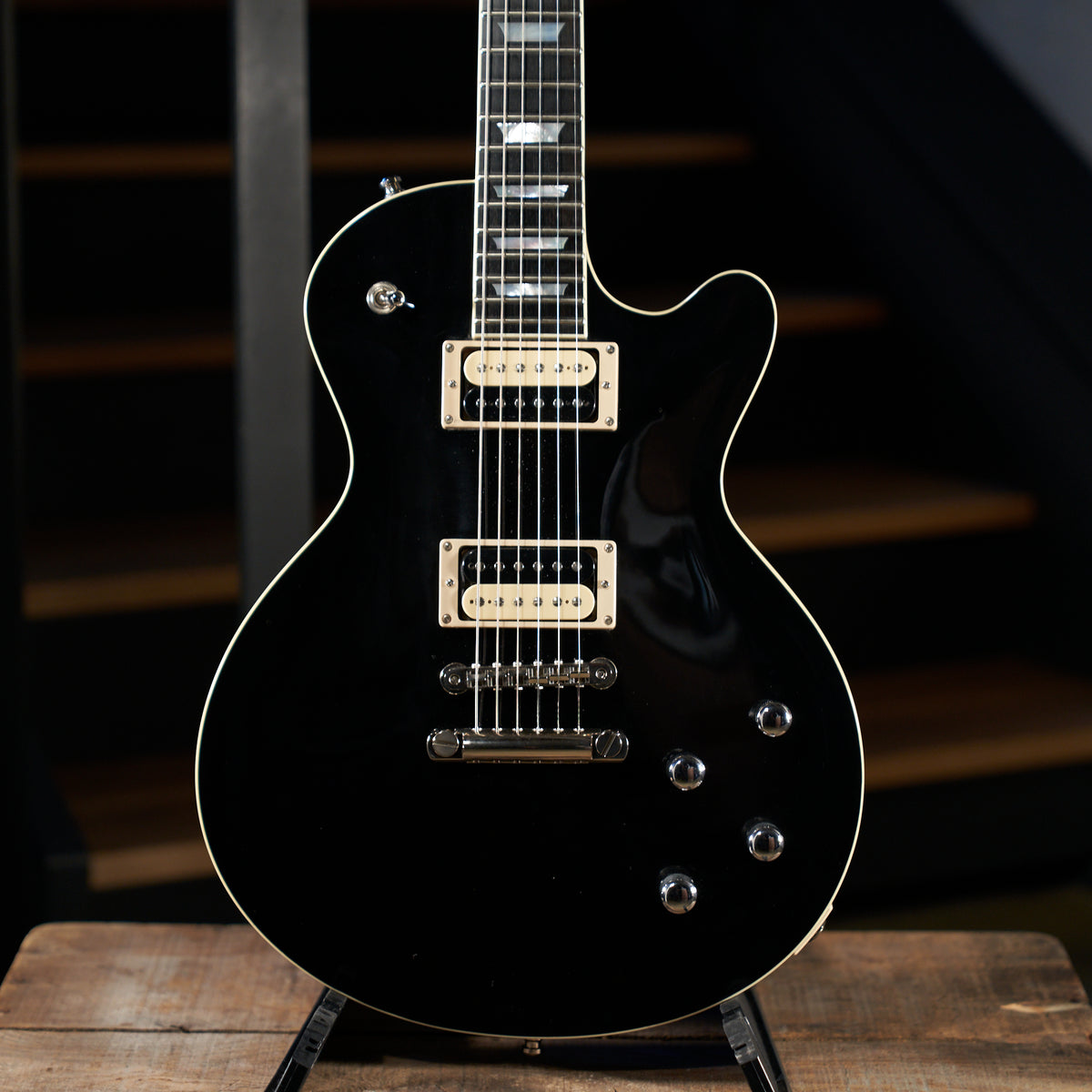 Eastman 2017 SB59 Limited Electric Guitar, Black With Case - Used