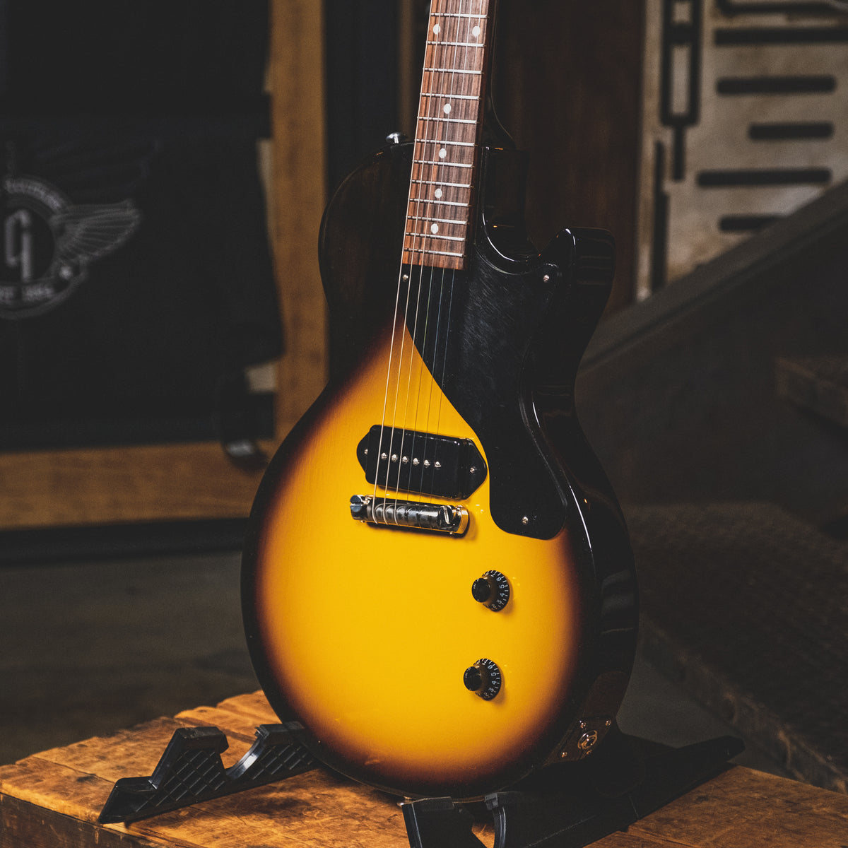 Gibson 2017 Les Paul Junior Limited Electric Guitar, Sunburst With Hard Case - Used