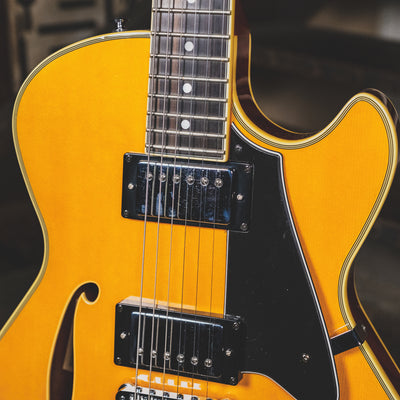 Comins 2015 GCS-1ES Natural Electric Guitar With OHSC - Used