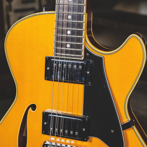 Comins 2015 GCS-1ES Natural Electric Guitar With OHSC - Used