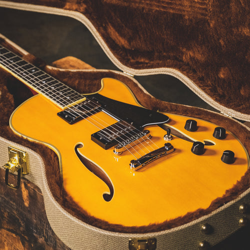 Comins 2015 GCS-1ES Natural Electric Guitar With OHSC - Used