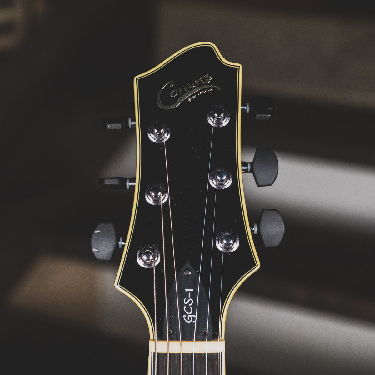 Comins 2015 GCS-1ES Natural Electric Guitar With OHSC - Used