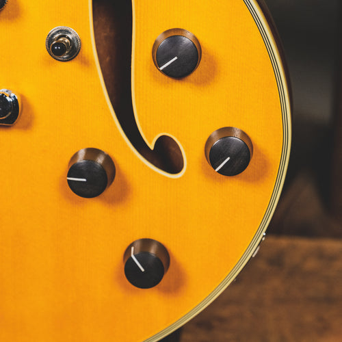 Comins 2015 GCS-1ES Natural Electric Guitar With OHSC - Used