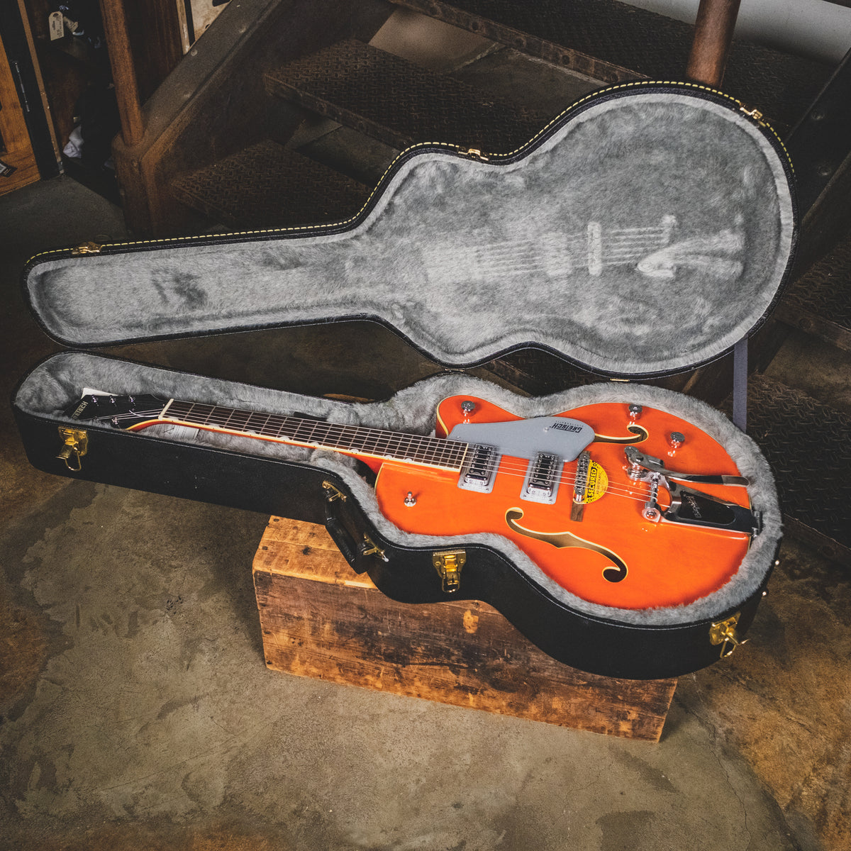 Gretsch 2020 G5420T Electromatic Electric Guitar, Orange With Hard Case - Used