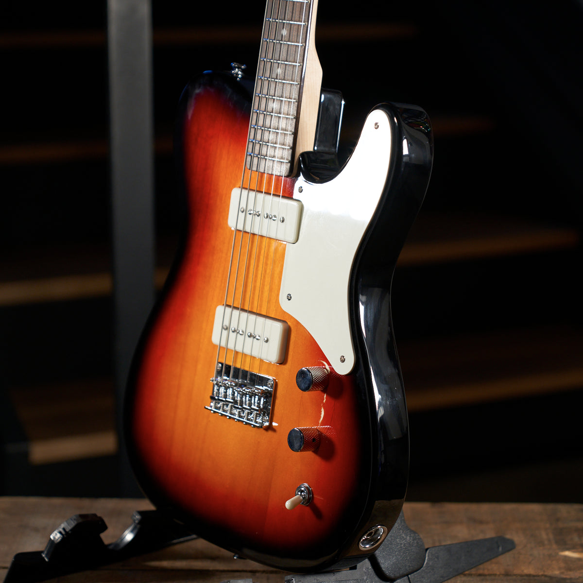 Squier 2021 Paranormal Baritone Cabronita Telecaster Electric Guitar, 3 Tone Sunburst - Used