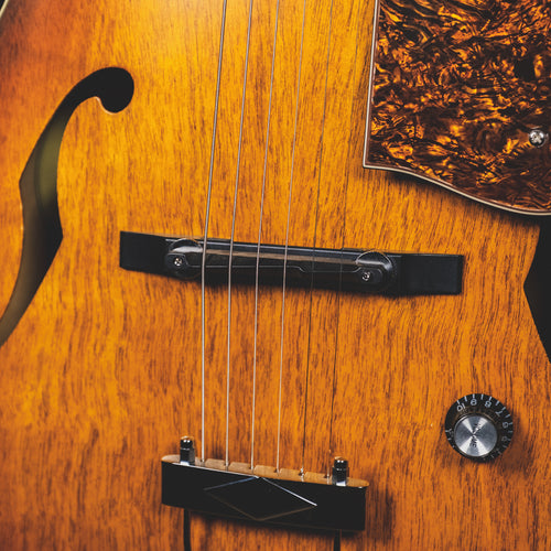 Godin 2018 5th Ave Kingpin P90 Electric Guitar, Cognac Burst - Used