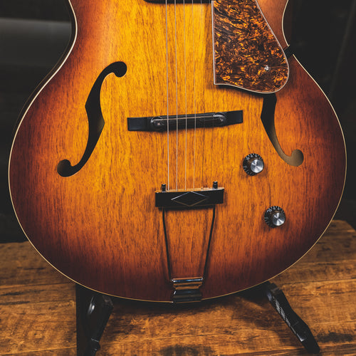 Godin 2018 5th Ave Kingpin P90 Electric Guitar, Cognac Burst - Used