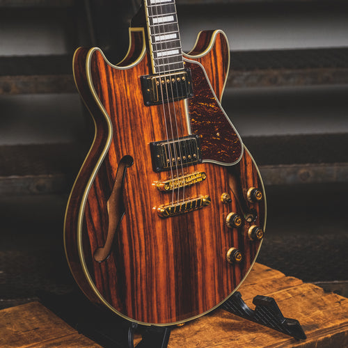 Ibanez 2017 Artcore Expressionist AM93ME-NT Electric Guitar, Walnut Stain - Used