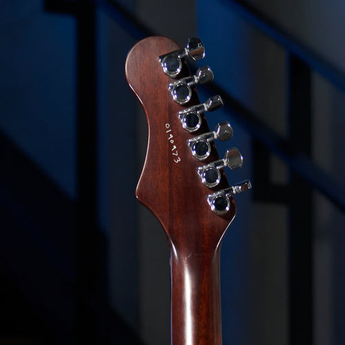 Harmony Rebel Electric Guitar, Ebony, Burgundy - Used