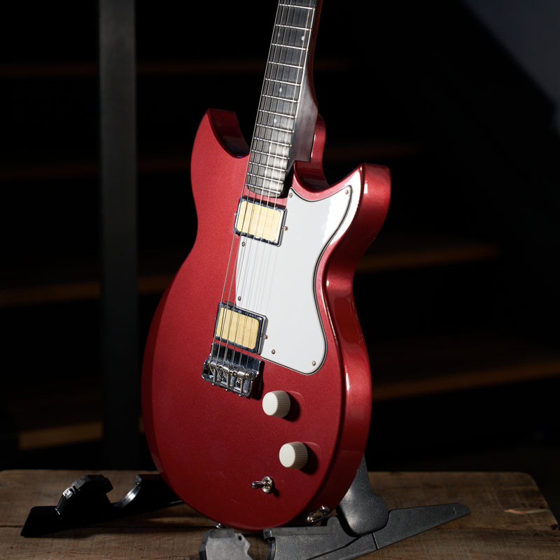 Harmony Rebel Electric Guitar, Ebony, Burgundy - Used