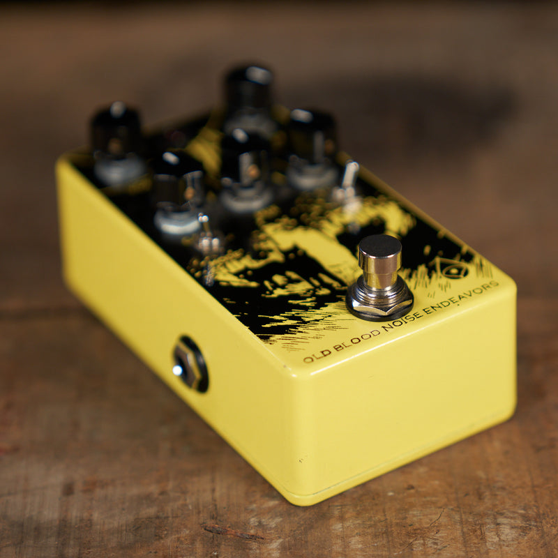 Old Blood Noise Haunt Fuzz Yellow Effect Pedal - Used