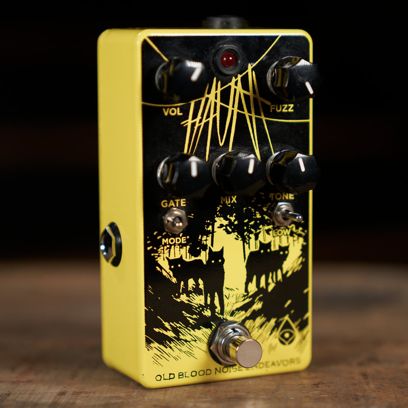 Old Blood Noise Haunt Fuzz Yellow Effect Pedal - Used