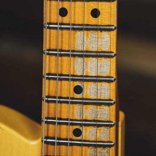 Fender Custom Shop 2020 70th Anniversary Broadcaster Electric Guitar, Heavy Relic, Butterscotch Blonde With OHSC - Used