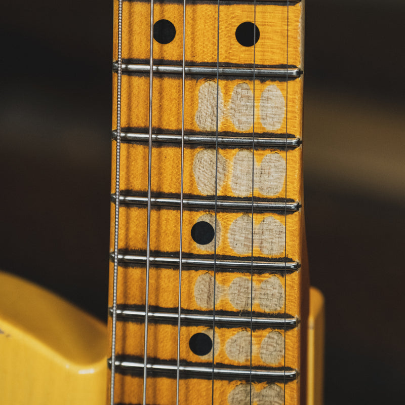 Fender Custom Shop 2020 70th Anniversary Broadcaster Electric Guitar, Heavy Relic, Butterscotch Blonde With OHSC - Used