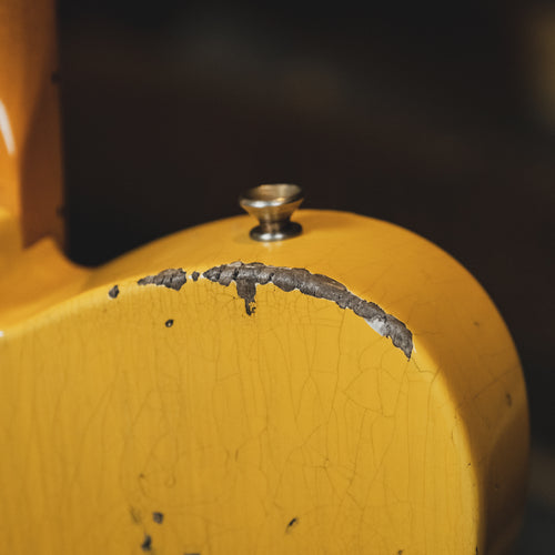 Fender Custom Shop 2020 70th Anniversary Broadcaster Electric Guitar, Heavy Relic, Butterscotch Blonde With OHSC - Used