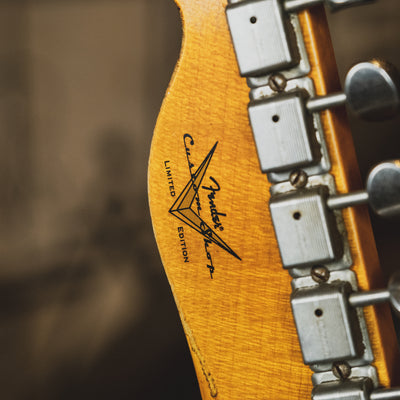 Fender Custom Shop 2020 70th Anniversary Broadcaster Electric Guitar, Heavy Relic, Butterscotch Blonde With OHSC - Used