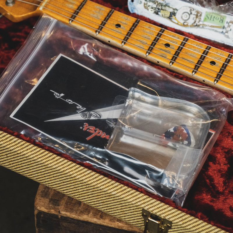 Fender Custom Shop 2020 70th Anniversary Broadcaster Electric Guitar, Heavy Relic, Butterscotch Blonde With OHSC - Used