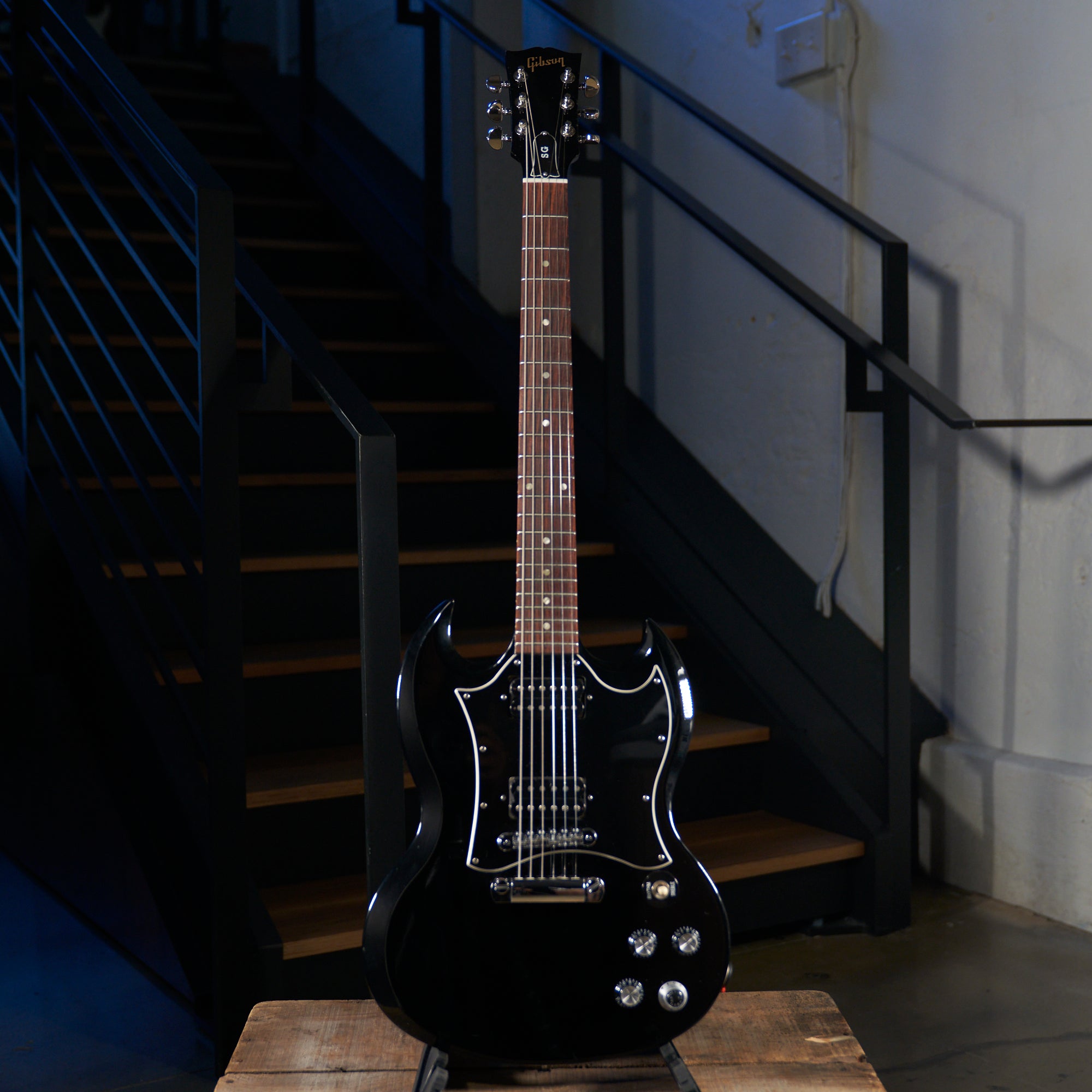 Gibson 2008 SG Special Robot Electric Guitar, Ebony With OHSC