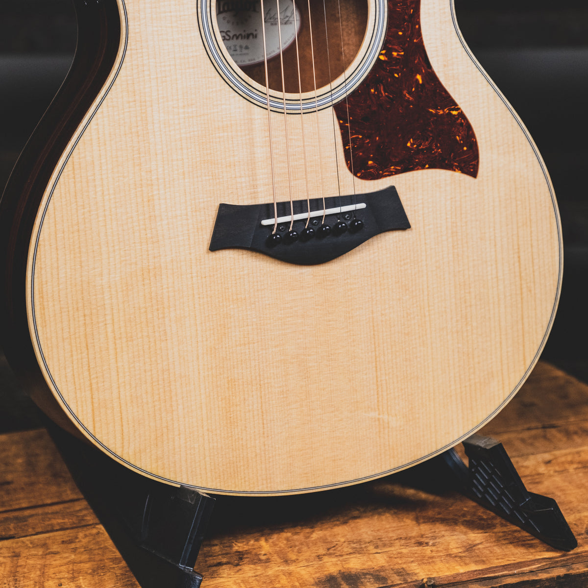 Taylor 2021 GS Mini-E Rosewood Acoustic Guitar Natural With OGB - Used