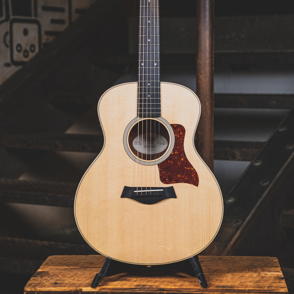 Taylor 2021 GS Mini-E Rosewood Acoustic Guitar Natural With OGB - Used
