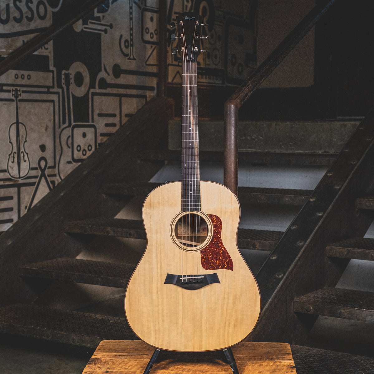 Taylor 2021 AD17E Acoustic Guitar Natural With OGB - Used