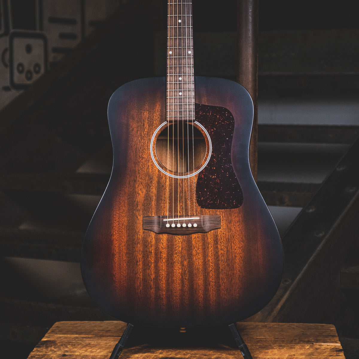 Guild 2021 D20 Acoustic Guitar, Natural With OHSC - Used