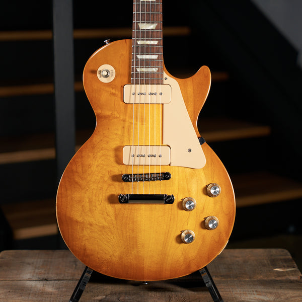 値下げしました。Gibson Les Paul Tribute 2011年製 Gibson 2011 Les Paul Tribute P90 Electric Guitar, Honeyburst With Gig