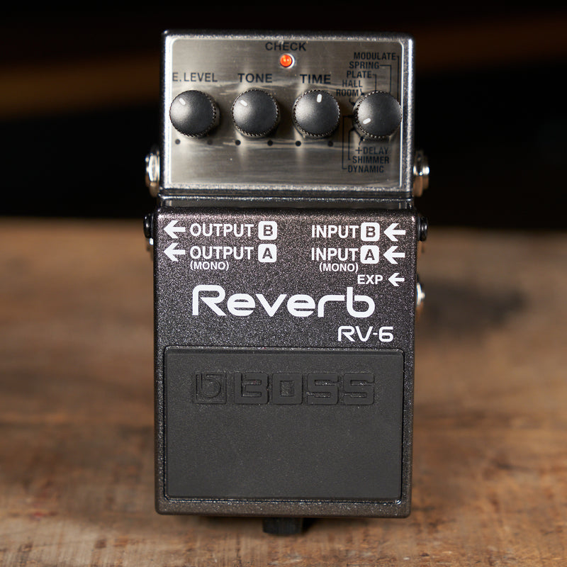 Boss RV-6 Digital Reverb Effect Pedal - Used