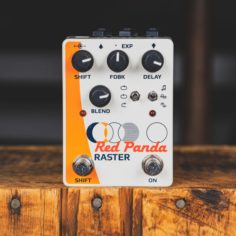 Red Panda Raster Delay Effect Pedal With Pitch Shifter - Used