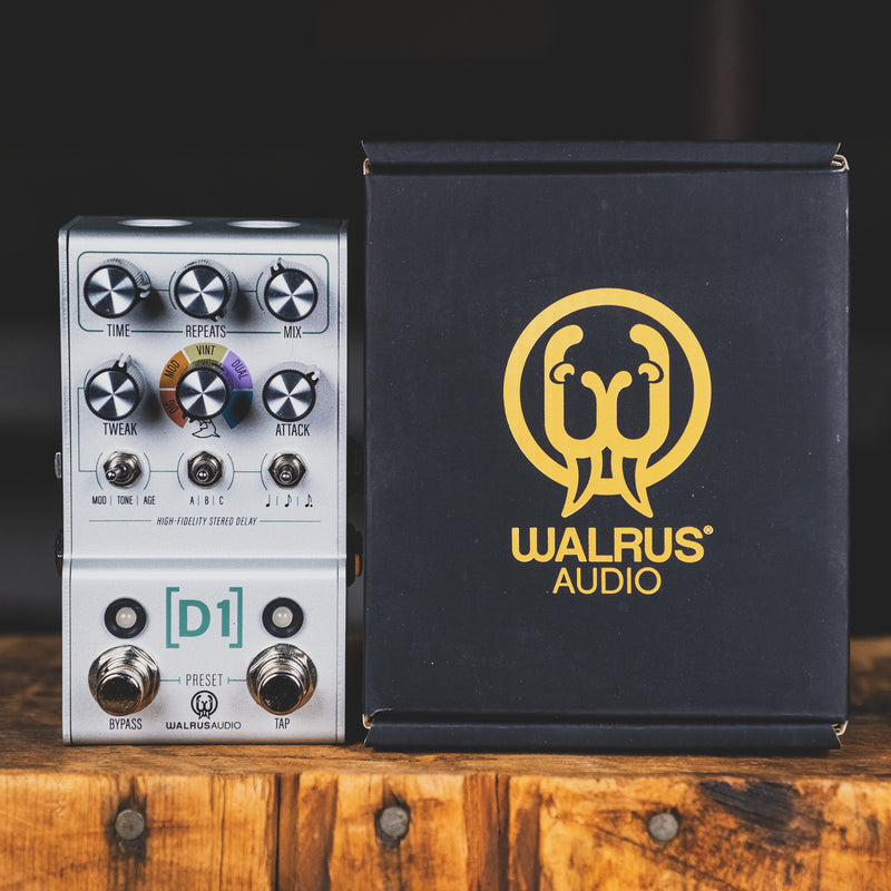 Walrus Audio Mako Series D1 Delay Effect Pedal With Box - Used