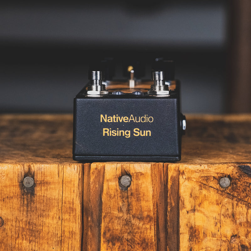 NativeAudio Rising Sun Tremolo Effect Pedal With Box - Used