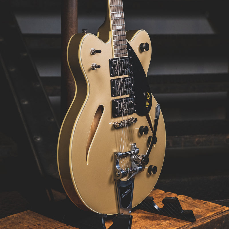 Gretsch 2020 G2627T Streamliner 3 Pickup Electric Guitar, Shoreline Gold - Used