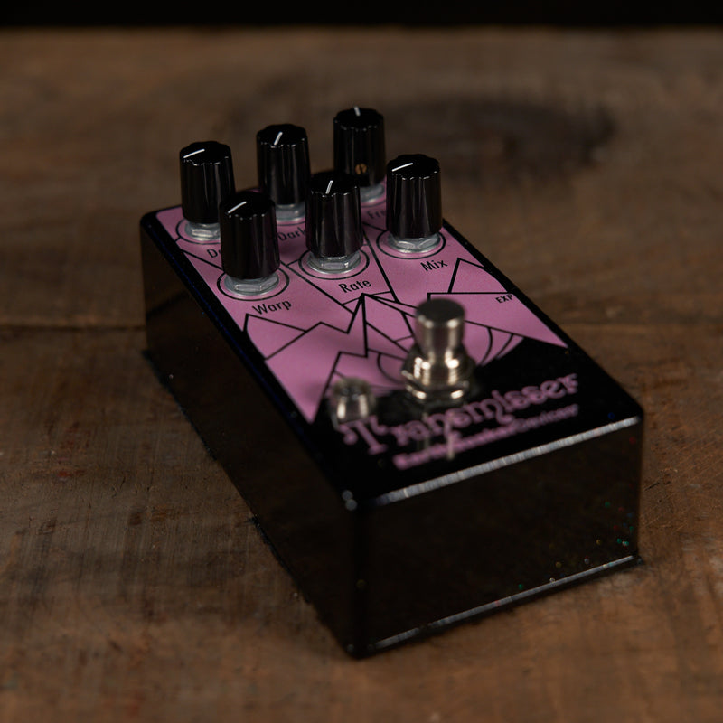 transmisser pedal Earthquaker Transmisser Resonant Reverberator Effect Pedal With Box -