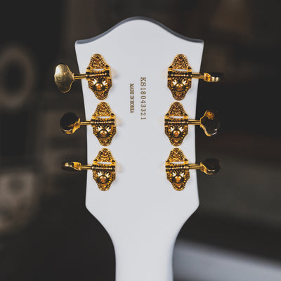 2018 Gretsch G5420TG-FS Electromatic, Snowcrest White, Gold Hardware - Used Electric Guitar