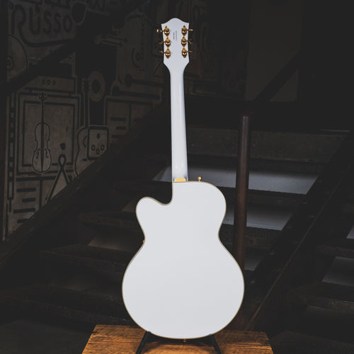 2018 Gretsch G5420TG-FS Electromatic, Snowcrest White, Gold Hardware - Used Electric Guitar