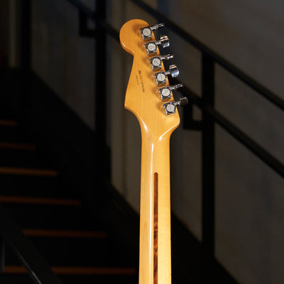 Fender 2011 American Deluxe Stratocaster Electric Guitar 2 Tone Sunburst With OHSC - Used