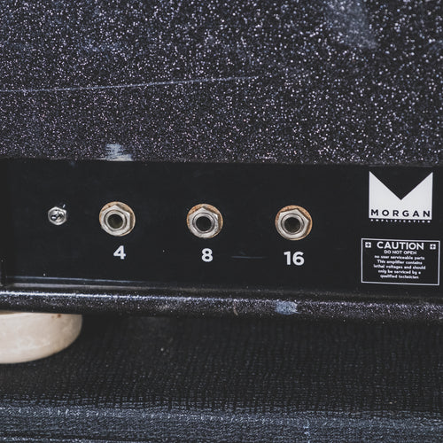 Morgan 2011 AC20 Amplifier Head And Cabinet, Galaxy Sparkle - Used