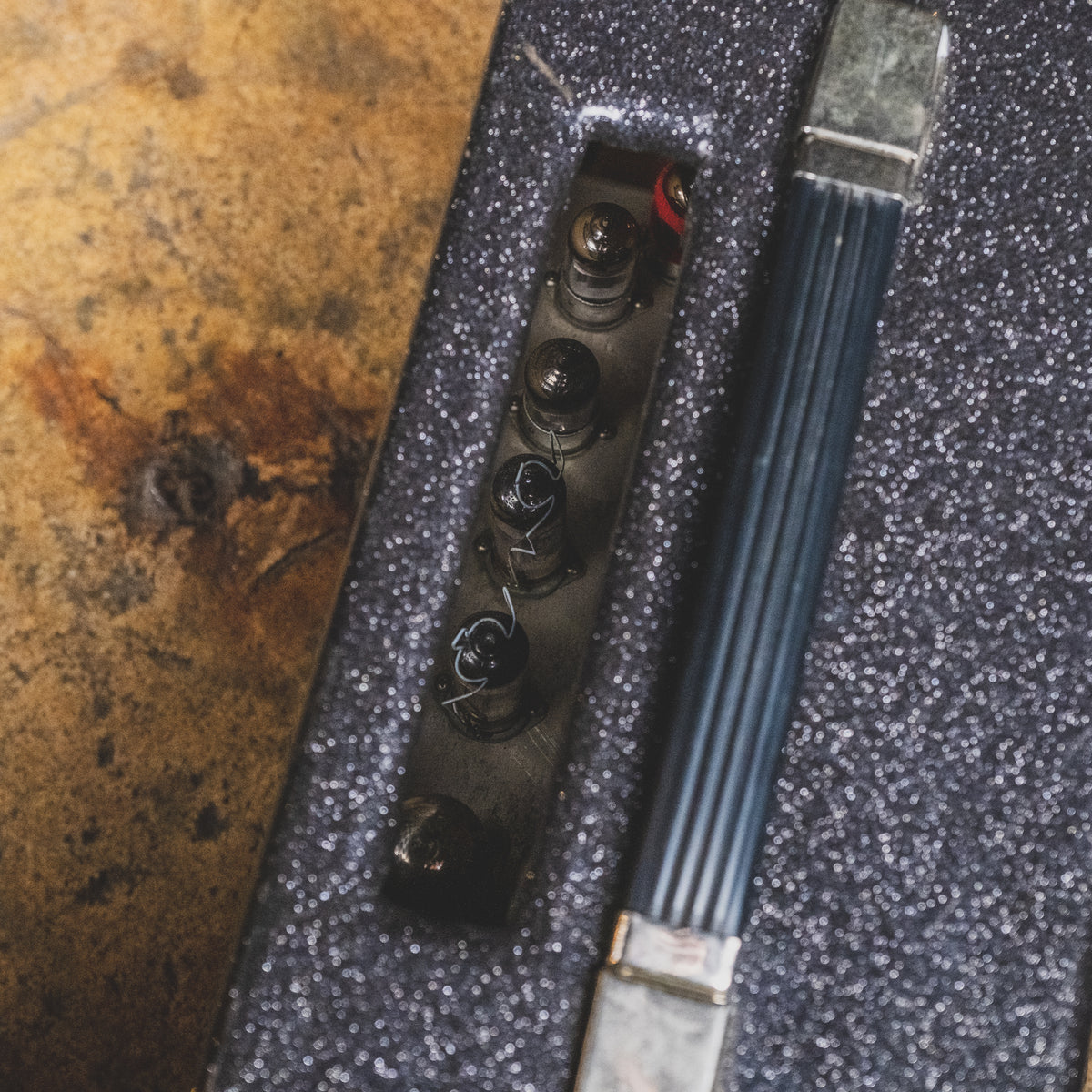 Morgan 2011 AC20 Amplifier Head And Cabinet, Galaxy Sparkle - Used