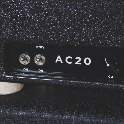 Morgan 2011 AC20 Amplifier Head And Cabinet, Galaxy Sparkle - Used