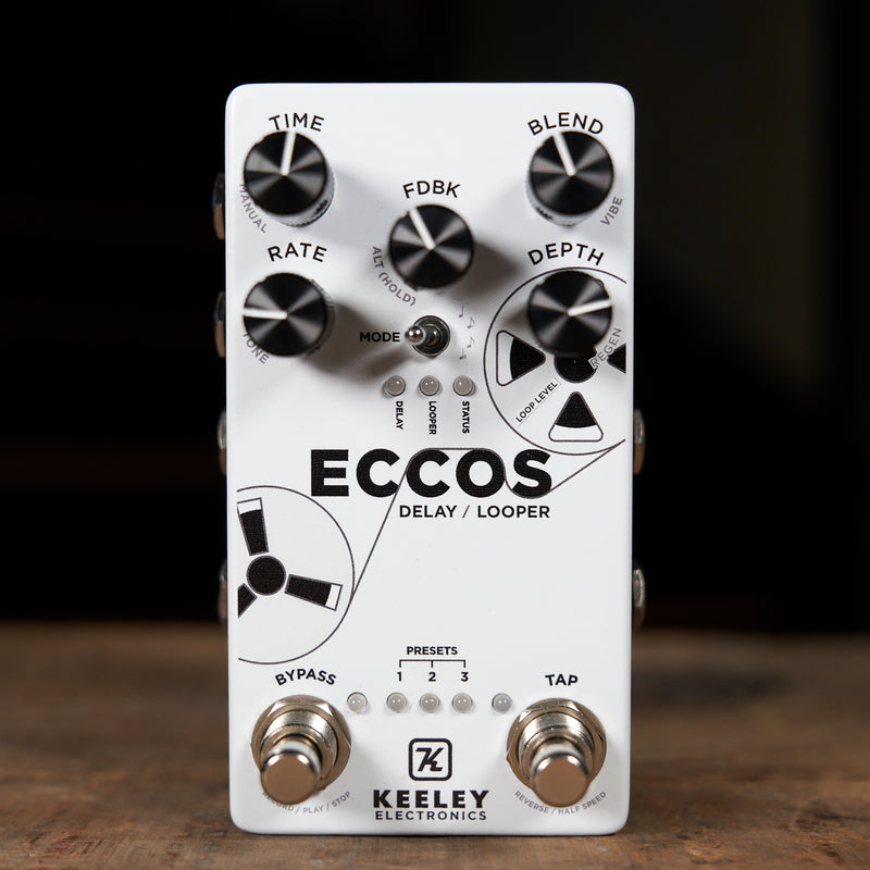 Keeley Eccos Delay Looper Effect Pedal With Box - Used