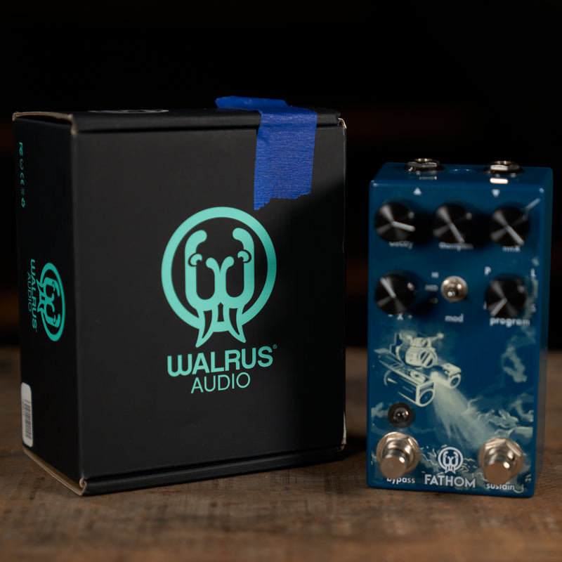 Walrus Audio Fathom Multi-Function Reverb Effect Pedal With Box - Used