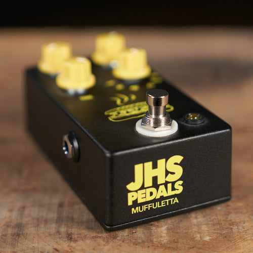 muffuletta guitar pedal JHS Muffuletta Black/Yellow Effect Pedal