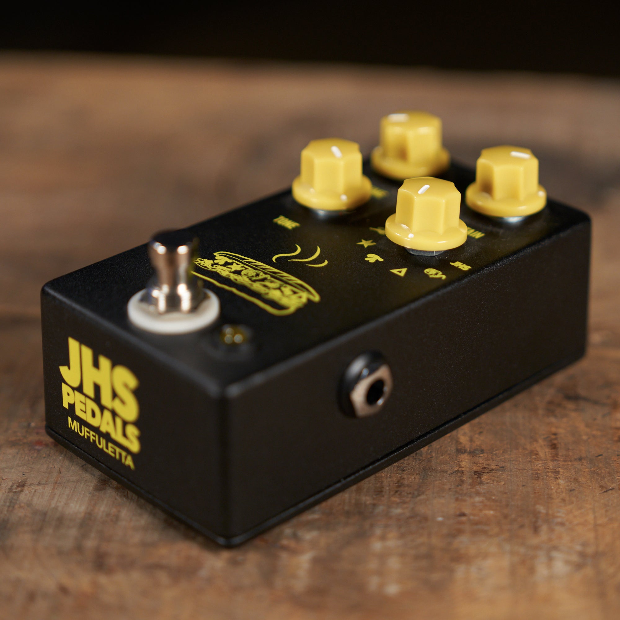 JHS Muffuletta Black/Yellow Effect Pedal - Used – Russo Music