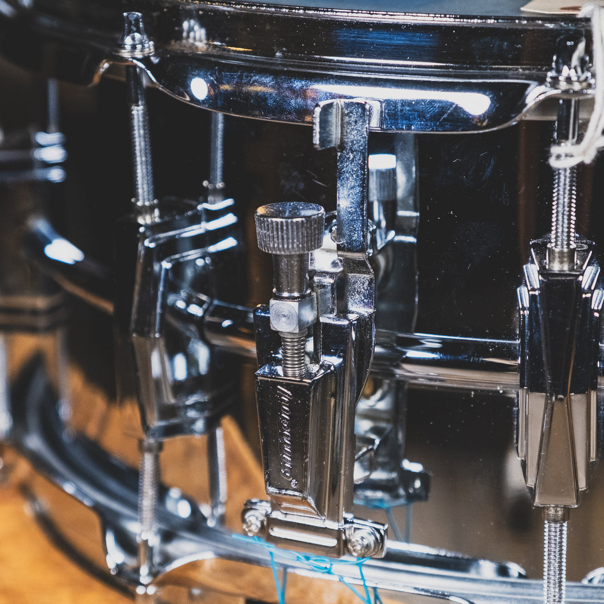 2004 Ludwig Chrome Over Brass 14x6.5 Supraphonic Snare Drum - Used