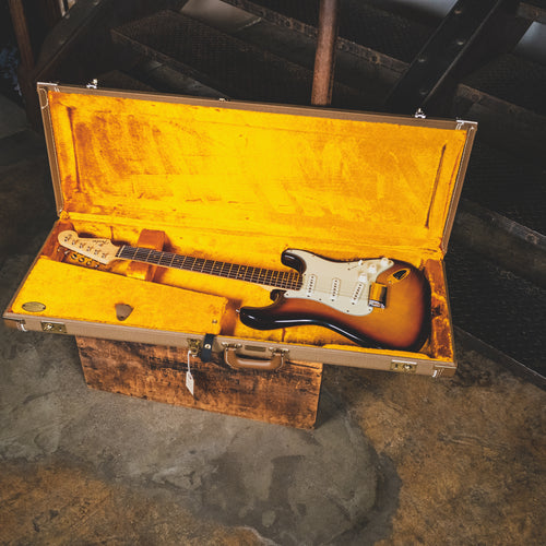 Fender 2019 FSR Wildwood 59' Thin Skin Stratocaster Electric Guitar, 3 Tone Sunburst With OHSC - Used