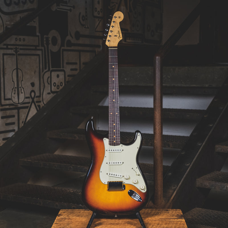 Fender 2019 FSR Wildwood 59' Thin Skin Stratocaster Electric Guitar, 3 Tone Sunburst With OHSC - Used